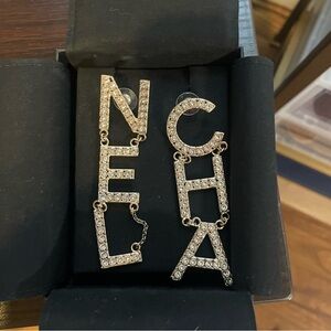 Chanel Cha Nel Earrings